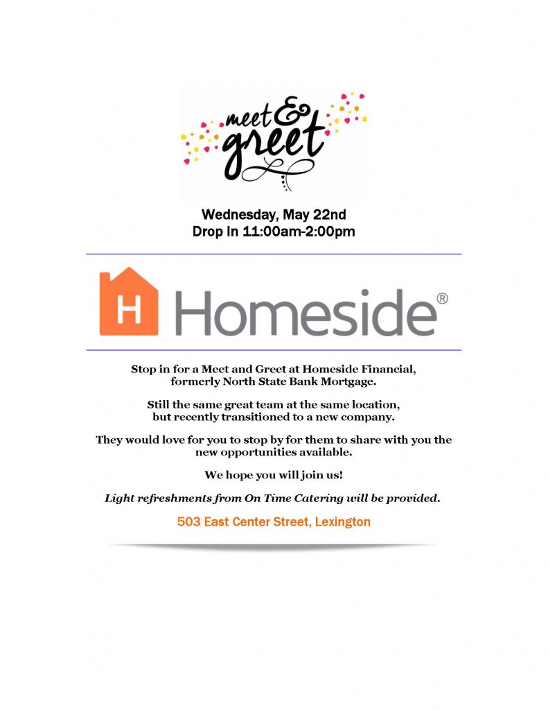 Meet Greet At Homeside Financial